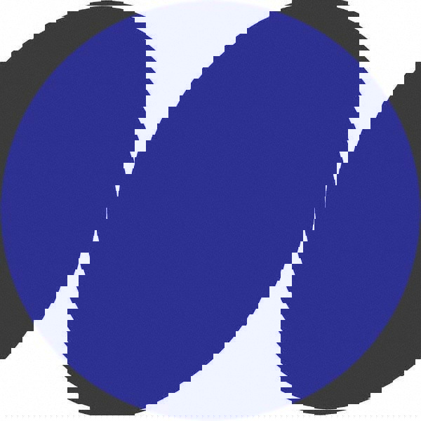 Label Maker Label: Dark Blue, Paper, 3/4